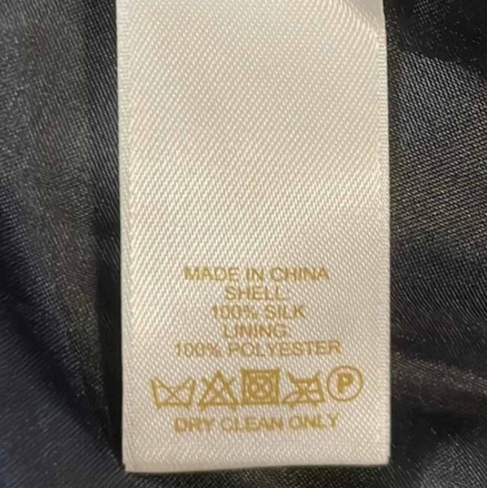 Kate spade silk holly black cork pleated skirt sz 8 NWT *K - Picture 5 of 9